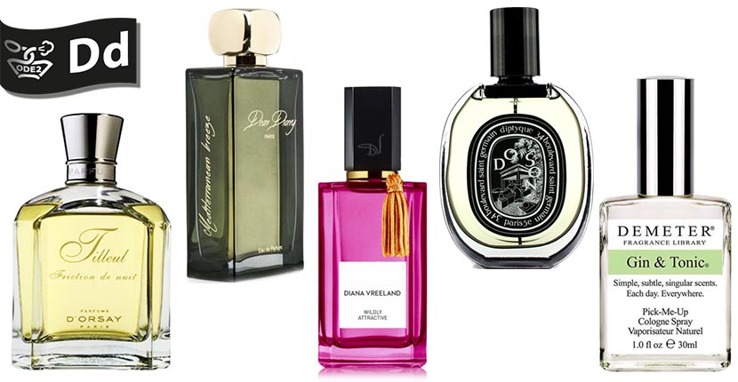 бренды селективной парфюмерии - dorsay, diptyque, demeter