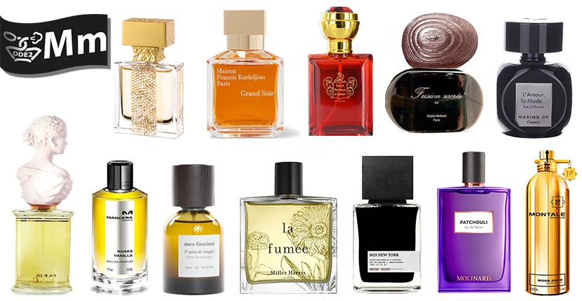 бренды селективной парфюмерии - Micallef, Mansera, Montale
